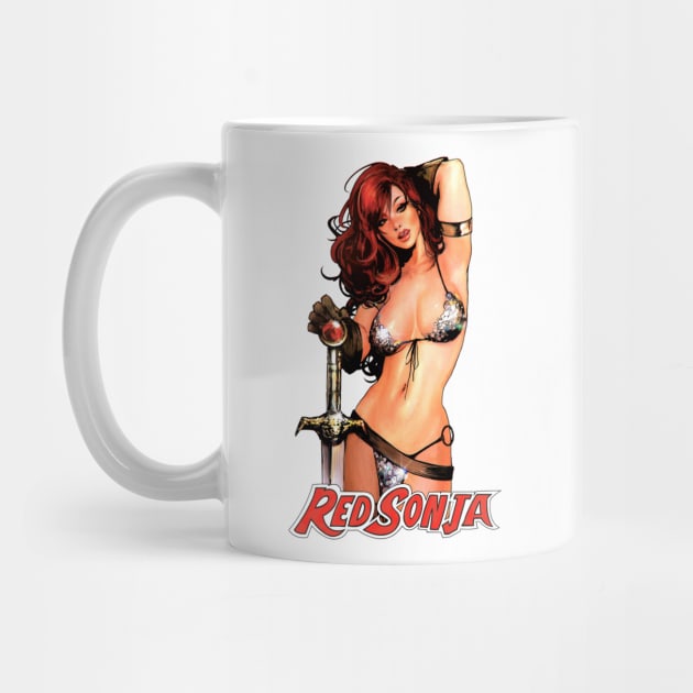 Red Sonja (Alt Print) by Miskatonic Designs